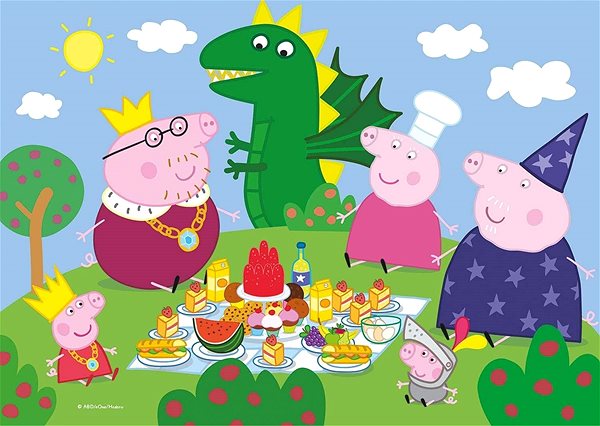 Puzzle Clementoni Puzzle Prasátko Peppa 2x20 dílků ...