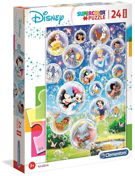 Puzzle Clementoni Puzzle Svět Disney MAXI 24 dílků ...