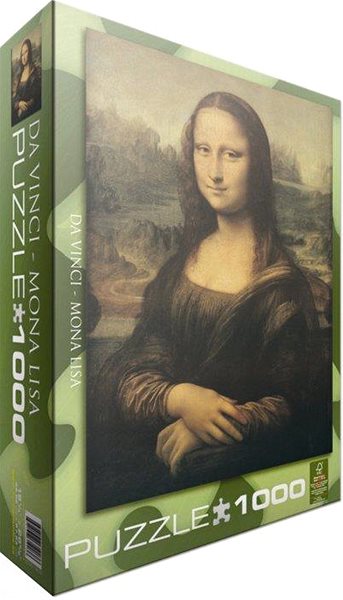 Puzzle Eurographics Puzzle Mona Lisa 1000 dílků ...