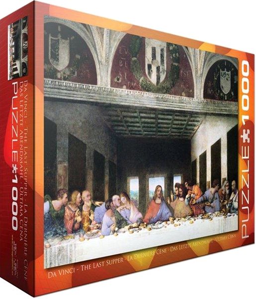 Eurographics The Last Supper 1000-piece puzzle.
