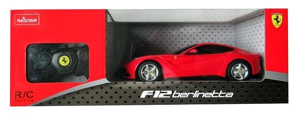 RC auto R/C 1:18 Ferrari F12 (červené) Obal/škatuľka