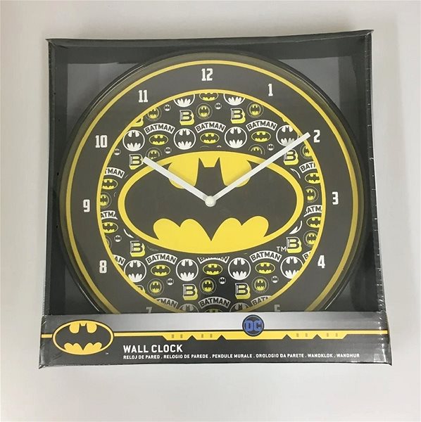 Nástenné hodiny Hodiny Batman Obal/škatuľka