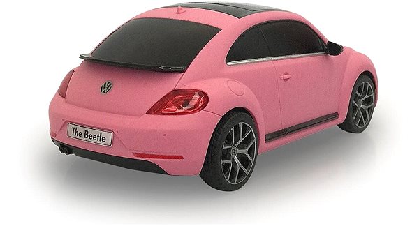 RC auto Jamara VW New Beetle 1:24 ružové/červené 2,4 GHz Lifestyle