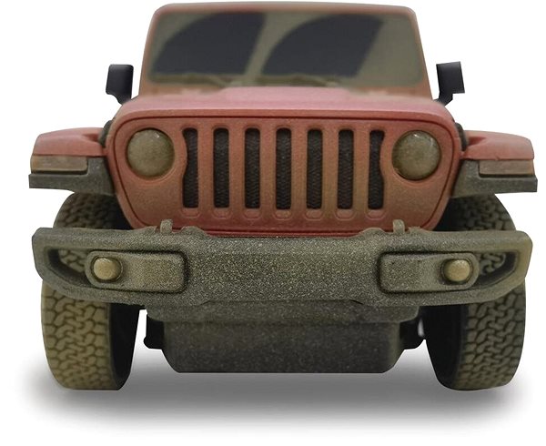 Távirányítós autó Jamara Jeep Wrangler Rubicon 1:24 Muddy 2,4GHz Képernyő