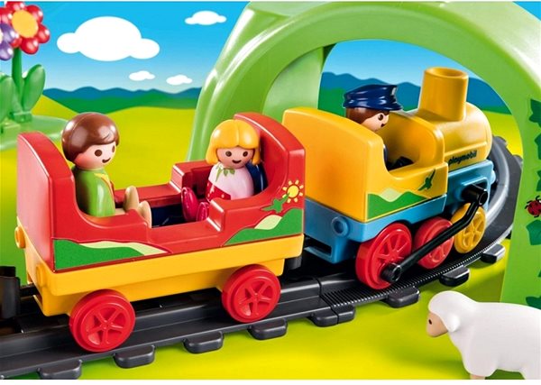 Vláčik Playmobil Moja prvá železničná dráha ...