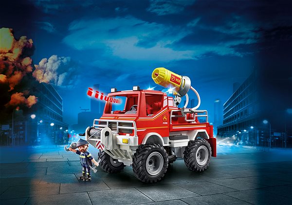 Építőjáték Playmobil 9466 Tűzoltó Truck Lifestyle