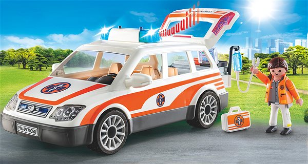 Építőjáték Playmobil 70050 Sürgősségi mentőjármű Lifestyle