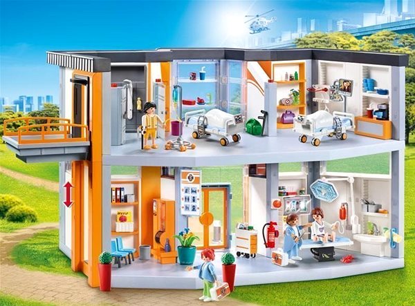 Bausatz Playmobil 70190 Großes Krankenhaus mit Ausstattung Lifestyle