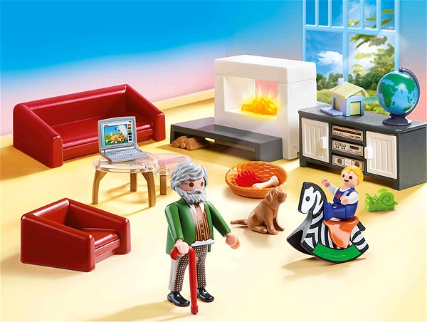Építőjáték Playmobil 70207 Kényelmes nappali Lifestyle