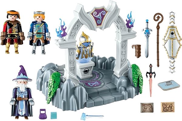 Building Set Playmobil 70223 Temple of Time Package content