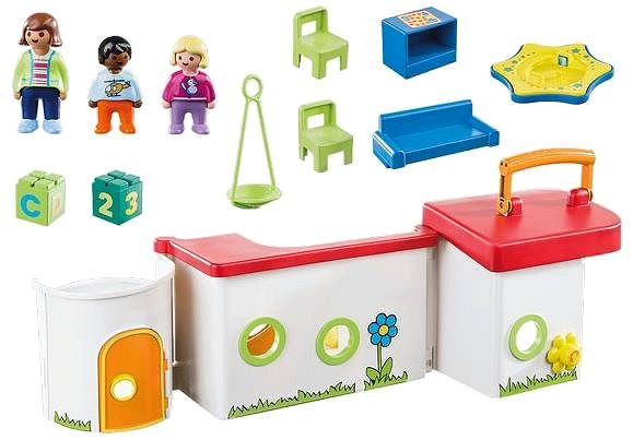 Bausatz Playmobil 70399 Mein Mitnehm-Kindergarten Packungsinhalt