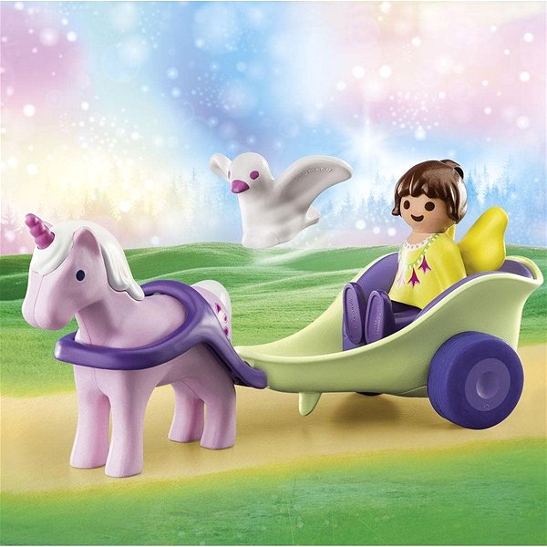 Figuren Playmobil Kutsche mit Einhorn und Fee Lifestyle