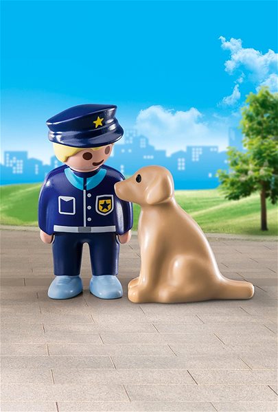 Figures Playmobil 70408 Police Officer with Dog Lifestyle