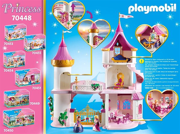 Building Set Playmobil 70448 Princess Castle Packaging/box