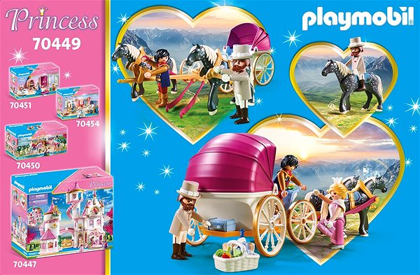 Building Set Playmobil 70449 Horse-Drawn Carriage Packaging/box