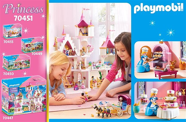 Bausatz Playmobil 70451 Princess - Schlosskonditorei Verpackung/Box