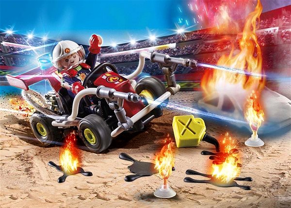 Bausatz Playmobil 70554 Stuntshow - Feuerwehrkart Lifestyle