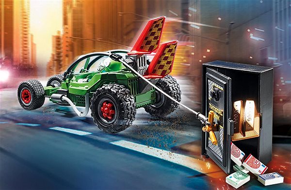 Building Set Playmobil 70577 Police Go-Kart: Pursuit of the Safe Robber Lifestyle