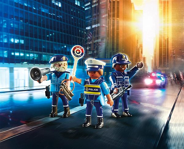 Figuren Playmobil Polizei-Set Lifestyle