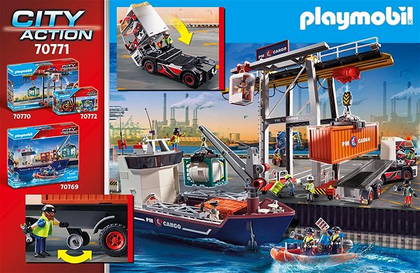 Building Set Playmobil 70771 Truck with Trailer Features/technology