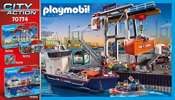 Építőjáték Playmobil 70774 Hegesztő konténerrel Jellemzők/technológia