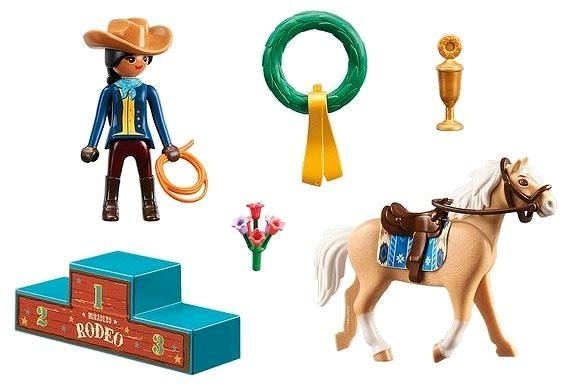 Building Set Playmobil 70697 Rodeo Prose Package content