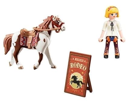 Building Set Playmobil 70698 Rodeo Abigail Package content