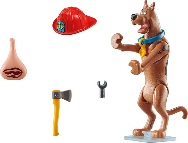 Building Set Playmobil 70712 Scooby-Doo! Fireman Collectible Figure Package content