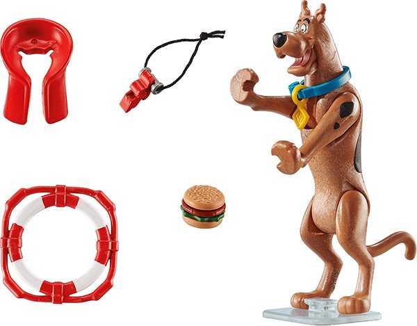 Building Set Playmobil 70713 Scooby-Doo! Collectible Lifeguard Figure Package content