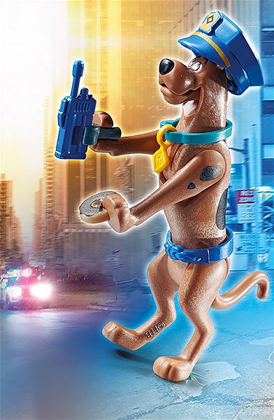 Stavebnica Playmobil 70714 Scooby-Doo! Zberateľská figúrka Policajt Lifestyle