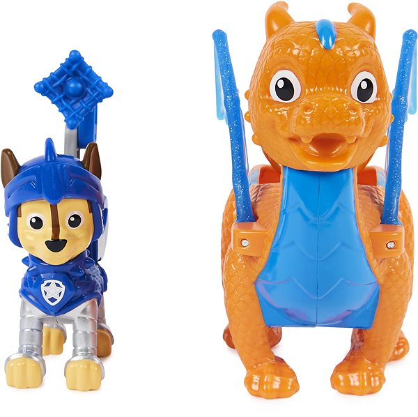 Figures Paw Patrol Knights Figures with Dragon Chase Screen