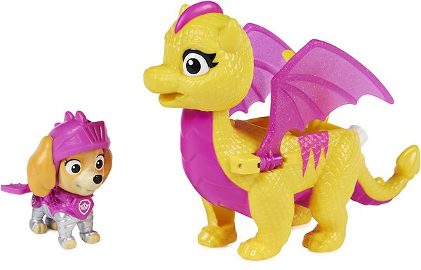 Figures Paw Patrol Knights Dragon Skye Figures Features/technology