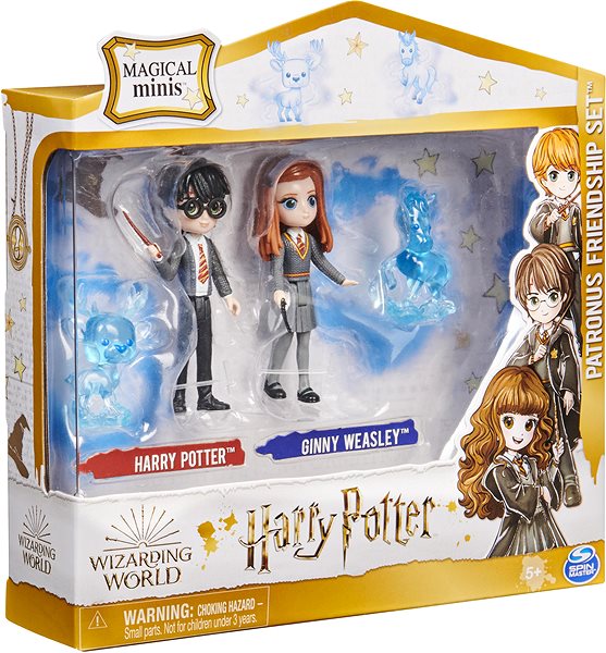 Figura Harry Potter - Harry és Ginny + patrónusok Képernyő