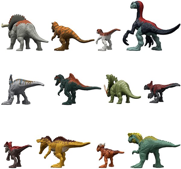 Figure Jurassic World Mini Dinosaur Lateral view