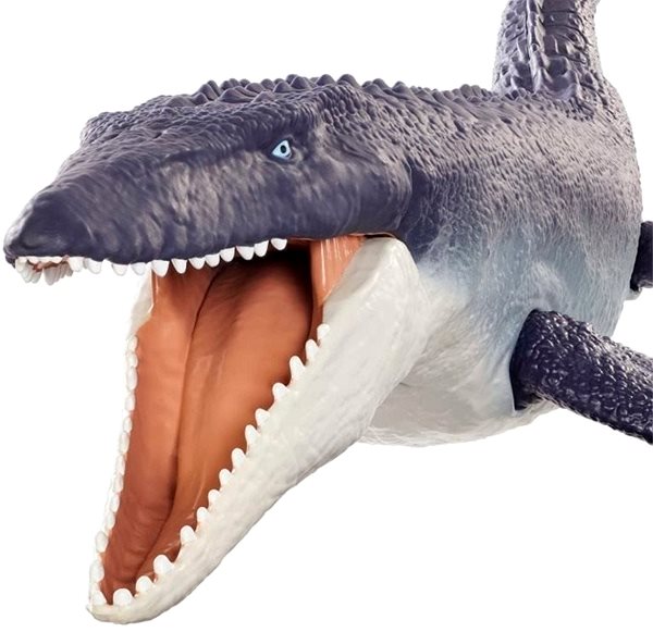 Figure Jurassic World Mosasaurus Ocean Defender Features/technology