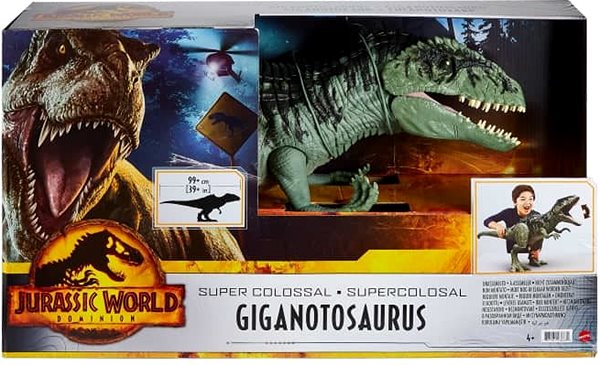 Figure Jurassic World Super Giant Dinosaur Packaging/box