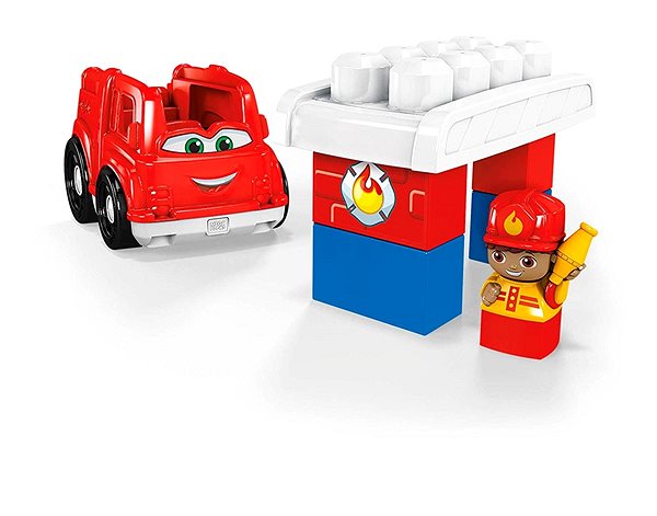 Building Set Mega Bloks Fire Truck Freddy Features/technology