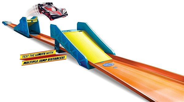 Slot Car Track Hot Wheels Track Builder Set For Builders - Long Jump Features/technology