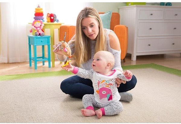 Lamaze Puppy Pippin stroller toy.