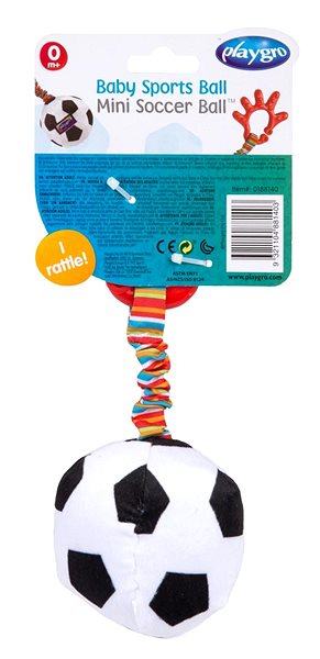 Hračka na kočárek Playgro Mini závěsný fotbalový míček ...