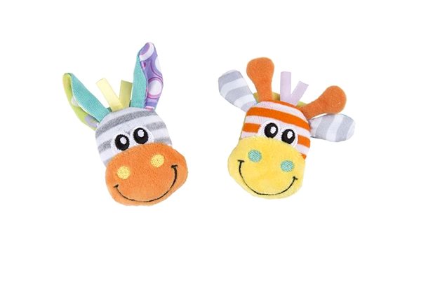 Chrastítko Playgro Chrastící ponožky a náramky pastelové ...