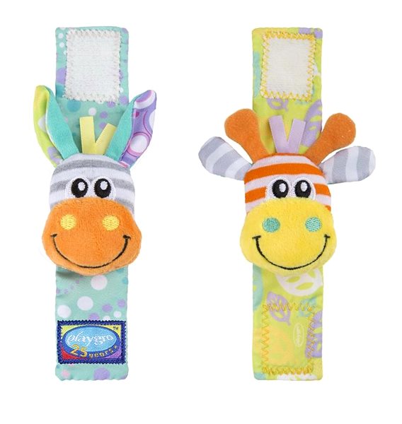 Chrastítko Playgro Chrastící ponožky a náramky pastelové ...