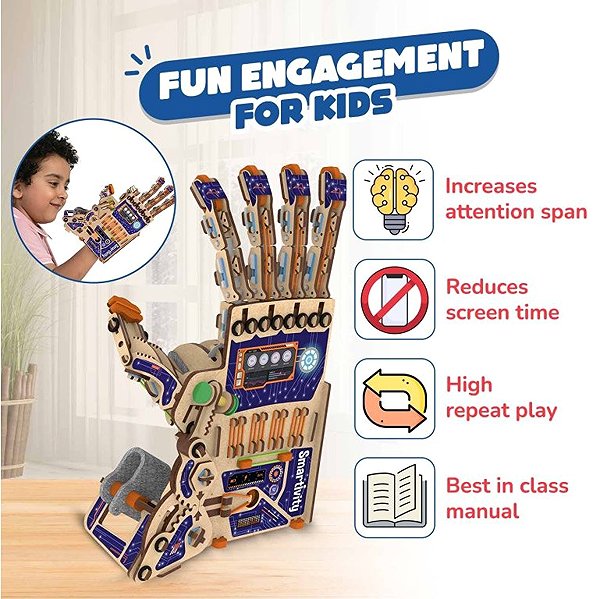 Smartivity - Mechanical Hand construction set.