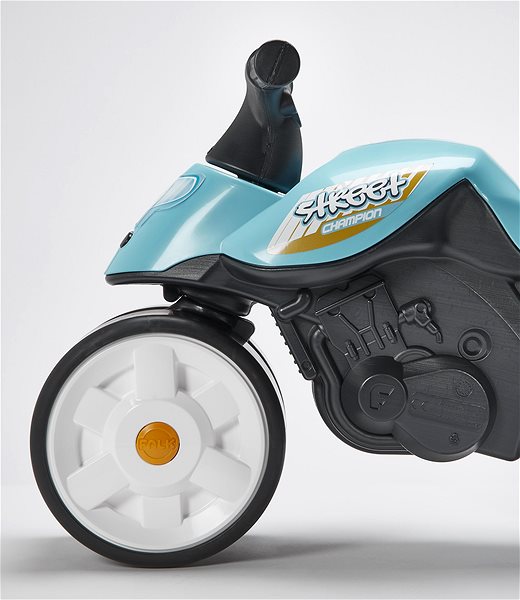 Odrážadlo Falk Odrážadlo Baby Moto Team Bud Racing modré Vlastnosti/technológia