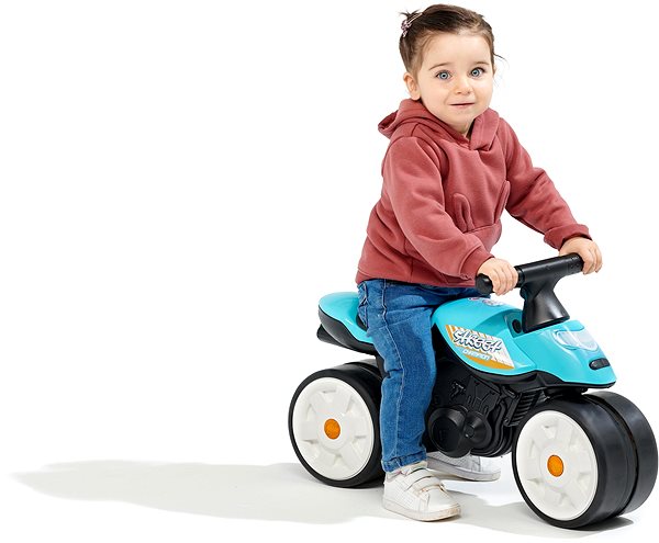 Odrážadlo Falk Odrážadlo Baby Moto Team Bud Racing modré Lifestyle