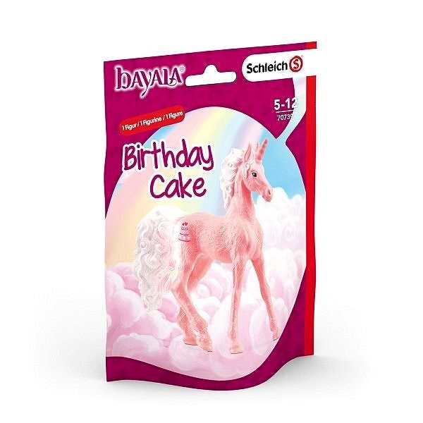 Figure Schleich 70739 Unicorn Birthday Cake Packaging/box