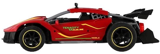 RC auto Teddies Auto RC Šport červené 2,4 GHz Bočný pohľad