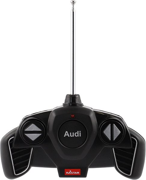 RC auto Teddies Auto RC Audi R8 strieborné 27 MHz Diaľkový ovládač