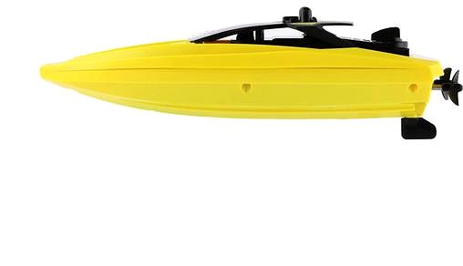 Távirányítós hajó Teddies motorcsónak, vízbe RC sárga 2,4Ghz ...