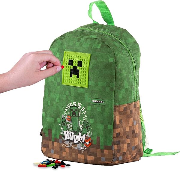 Detský ruksak Pixie Crew & Minecraft Detský batôžtek Vlastnosti/technológia